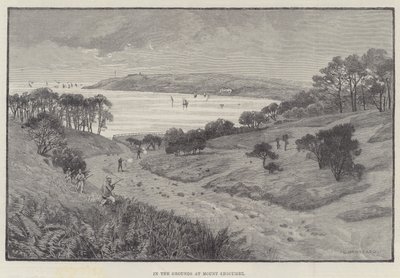 En los Jardines de Mount Edgcumbe de Charles Auguste Loye